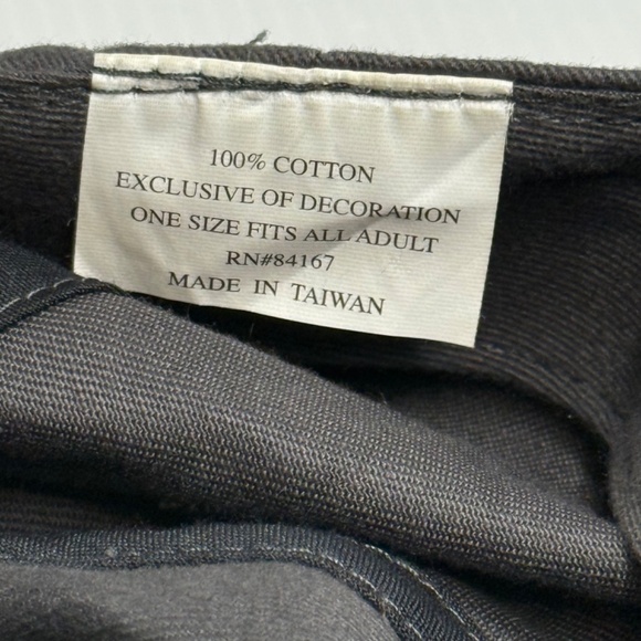 Vintage Walt Disney World Goofy Denim Brim Strapback Baseball Hat Embroidered - Picture 7 of 7